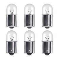 6 Glühlampen für Blinkleuchte R5W 12V 5W BA15s...