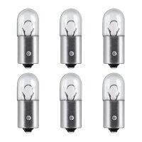 6 Glühlampen für Blinkleuchte T4W 12V 4W BA9s...