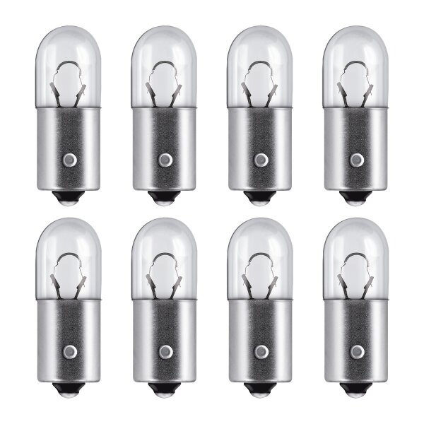 8 Glühlampen für Blinkleuchte T4W 12V 4W BA9s OSRAM passend für diverse PKW