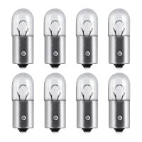 8 Glühlampen für Blinkleuchte T4W 12V 4W BA9s...