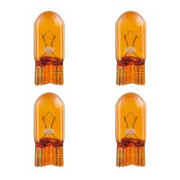 4 Glühlampen für Blinkleuchte WY5W 12V 5W...