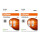 4 Glühlampen Glasquetschsockeln 12V W3W OSRAM ORIGINAL LINE Doppelblister