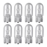 8 Indicator Bulbs W5W 12V 5W W2.1x9.5d OSRAM ULTRA LIFE...