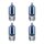 4 Glühlampen Blinkleuchte W5W 12V 5W W2.1x9.5d OSRAM COOL BLUE® INTENSE NextGen