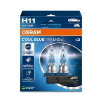 8 Glühlampen H11 12V 55W PGJ19-2 OSRAM COOL BLUE...