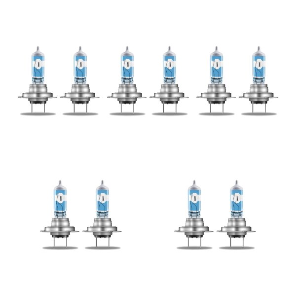 10 Glühlampen H7 12V 55W PX26d OSRAM NIGHT BREAKER® LASER passend für PKW