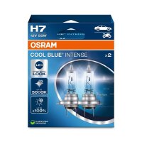 4 Glühlampen H7 12V 55W PX26d 5000K OSRAM COOL BLUE® INTENSE Next Gen