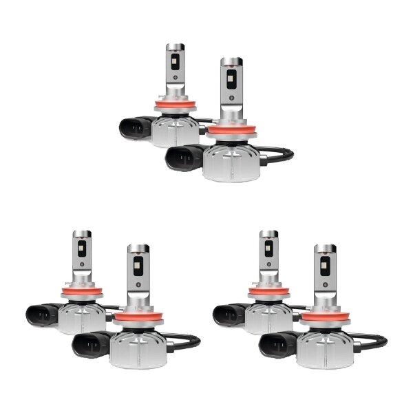 6 Glühlampen LED 12V 7W PGJ19-1 Licht-Expertise OSRAM NIGHT BREAKER LED SMART H8