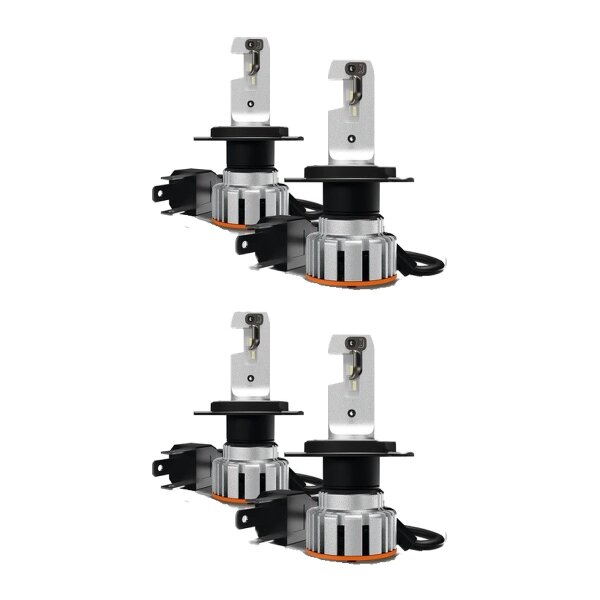 4 Glühlampen H4 auf LED 12V 20W P43t OSRAM NIGHT BREAKER LED START H4