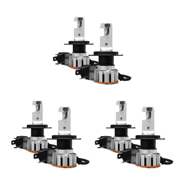 6 Glühlampen H4 auf LED 12V 20W P43t OSRAM NIGHT BREAKER LED START H4