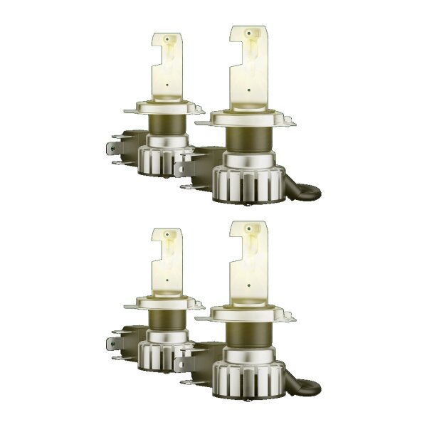 4 NIGHT BREAKER LED VINTAGE H4 R2 Retro OSRAM Fern-Abblendlicht +330% heller