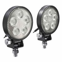 8 Zusatzscheinwerfer LED 8W geschraubt 550 lm Licht-Experte OSRAM Round VX70-SP