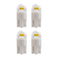 4 Glühlampen Innenraum W5W auf LED 12V 1W W2.1x9.5d...