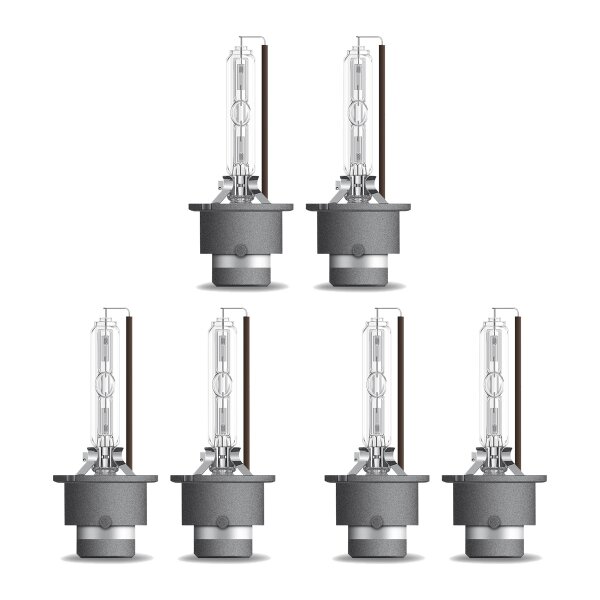 6 Glühlampen Xenon D2S 85V 35W P32d-2 OSRAM...