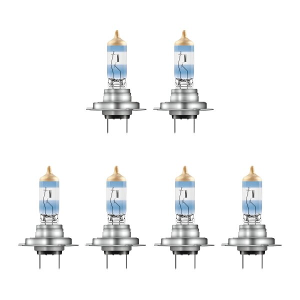 6 Glühlampen H7 12V 55W PX26d Licht-Expertise OSRAM NIGHT BREAKER® +220% heller