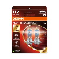 8 Glühlampen H7 12V 55W PX26d Licht-Expertise OSRAM...