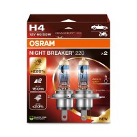 8 Glühlampen H4 12V 60 55W P43t Licht-Experte OSRAM...