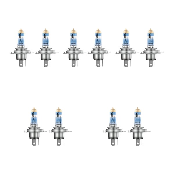 10 Glühlampen H4 12V 60 55W P43t Licht-Experte OSRAM NIGHT BREAKER® +220% heller