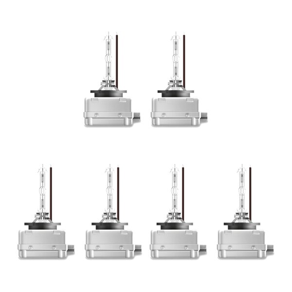 6 Glühlampen Xenon D1S 85V 35W Pk32d-2 OSRAM...