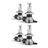4 Glühlampen H4 auf LED 12V 20W P43t OSRAM NIGHT...