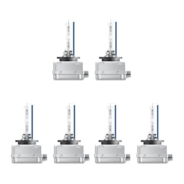 6 Glühlampen Xenon D1S 85V 35W 6.200K 3.200lm OSRAM XENARC® COOL BLUE® INTENSE