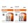 4 Glühlampen Blinkleuchte P21 5W 12V 21 5W BAY15d OSRAM für diverse PKW