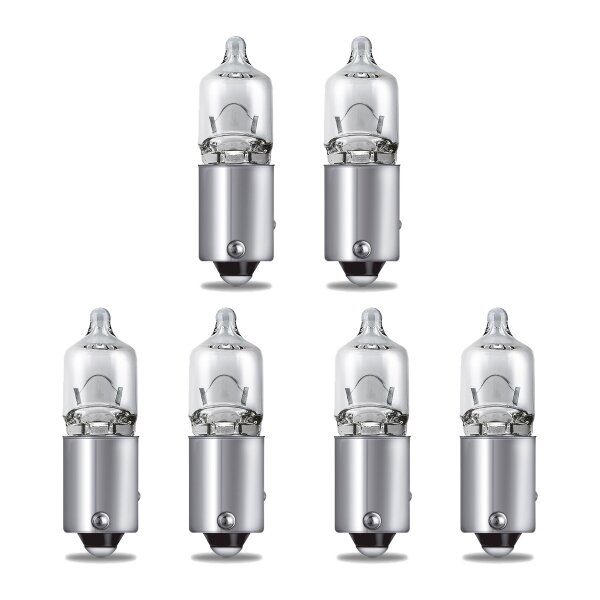 6 Glühlampen Blinkleuchte H6W 12V 6W BAX9s OSRAM ULTRA LIFE für diverse PKW