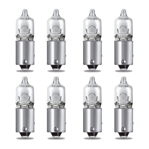 8 Indicator Bulbs H6W 12V 6W BAX9s OSRAM ULTRA LIFE for various cars
