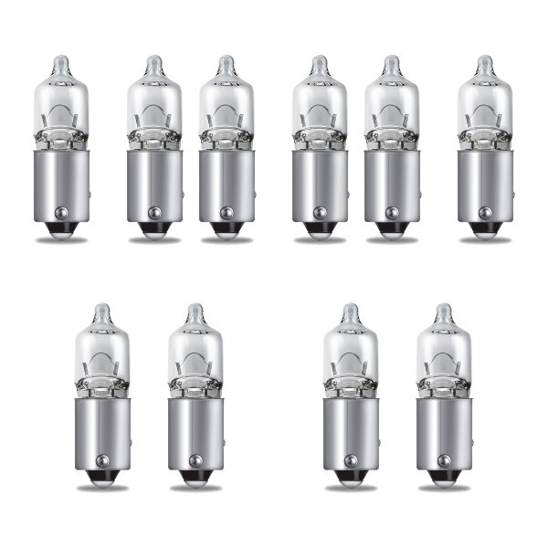 10 Glühlampen Blinkleuchte H6W 12V 6W BAX9s OSRAM ULTRA LIFE für diverse PKW