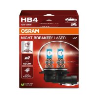 4 Glühlampen HB4 12V 51W P22d OSRAM NIGHT...
