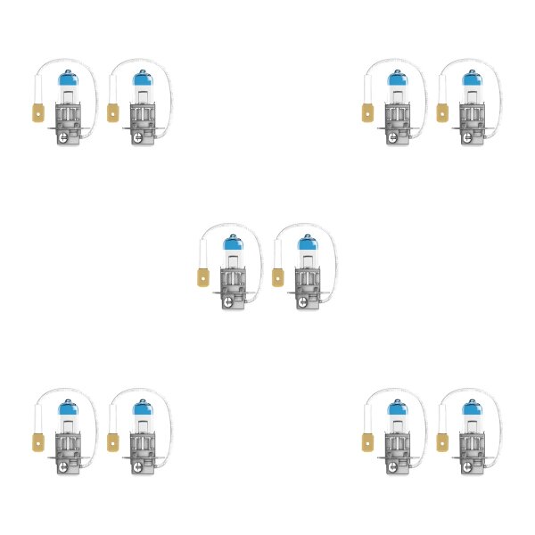 10 Glühlampen H3 12V 55W PK22s OSRAM NIGHT...