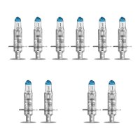 10 Glühlampen H1 12V 55W P14.5s OSRAM NIGHT BREAKER® LASER passend für PKW