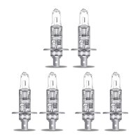6 Bulbs H1 12V 55W P14.5s OSRAM NIGHT BREAKER® SILVER...