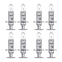 8 Glühlampen H1 12V 55W P14.5s OSRAM NIGHT...