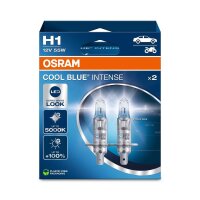 4 Glühlampen H1 12V 55W P14.5s OSRAM COOL BLUE® INTENSE Next Gen für PKW
