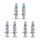 6 Glühlampen H1 12V 55W P14.5s OSRAM COOL BLUE® INTENSE Next Gen für PKW