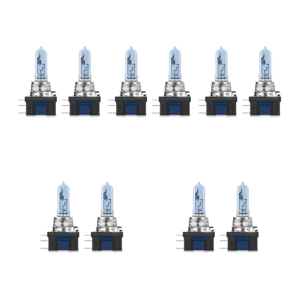10 Glühlampen H15 12V 55 15W PGJ23t-1 OSRAM COOL BLUE® INTENSE Next Gen für PKW