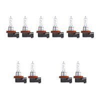 10 Glühlampen H11 12V 55W PGJ19-2 OSRAM NIGHT BREAKER® SILVER passend für PKW