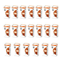 20 Glühlampen 12V mit Glasquetschsockel 7,5lm OSRAM...