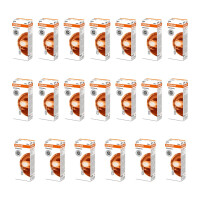 20 Glühlampen 12V mit Glasquetschsockel 12lm OSRAM...