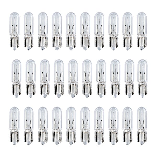 30 Glühlampen 12V mit Glasquetschsockel 18,6lm OSRAM ORIGINAL LINE für PKW