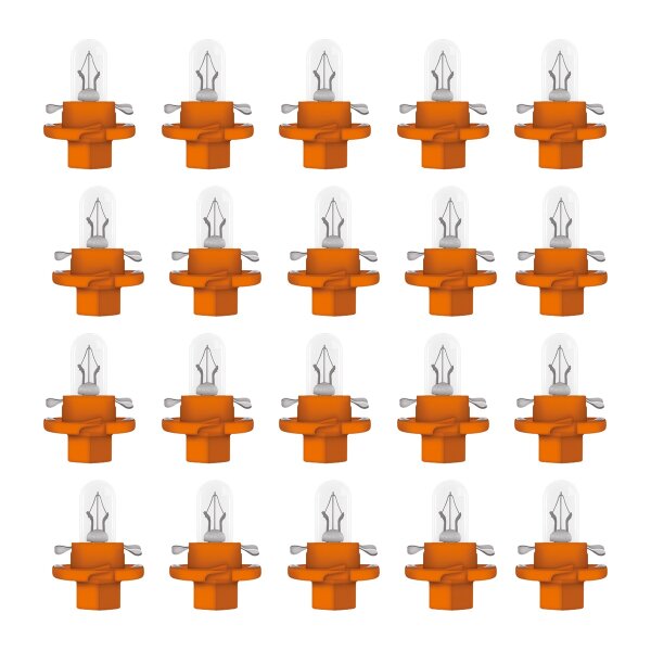 20 Glühlampen 12V 3,6lm OSRAM ORIGINAL LINE passend für diverse PKW