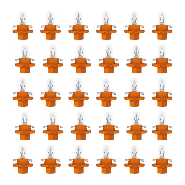 30 Glühlampen 12V 3,6lm OSRAM ORIGINAL LINE passend für diverse PKW