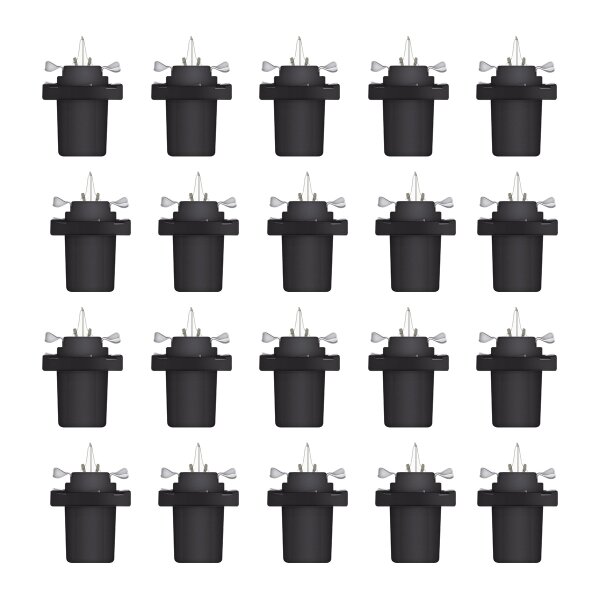 20 Glühlampen 12V mit Glasquetschsockel 6,4lm OSRAM ORIGINAL LINE für PKW