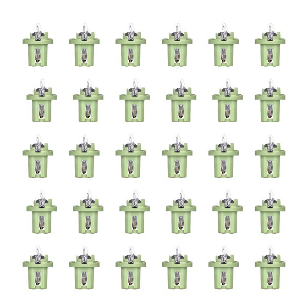 30 Glühlampen 12V 10,2lm OSRAM ORIGINAL PLASTIC passend für diverse PKW