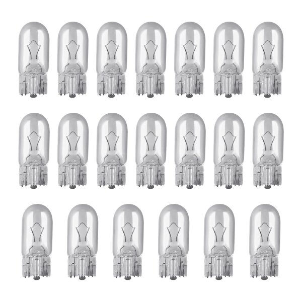 20 Bulbs W5W 12V 50lm OSRAM ULTRA LIFE suitable for various cars