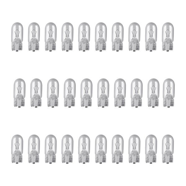 30 Bulbs W5W 12V 50lm OSRAM ULTRA LIFE suitable for various cars