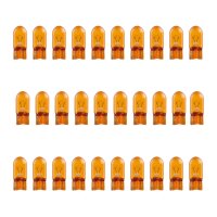 30 Glühlampen WY5W 12V mit Metallsockel OSRAM...