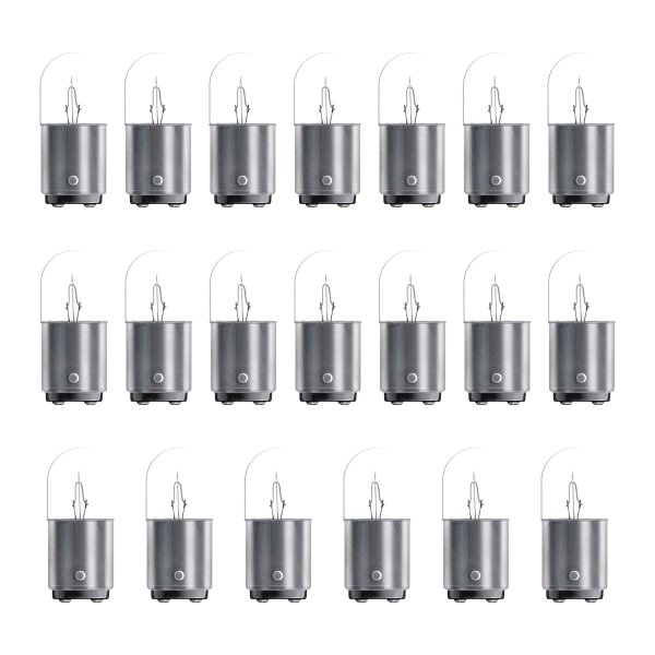 20 Glühlampen R5W 50lm OSRAM ORIGINAL METAL passend...