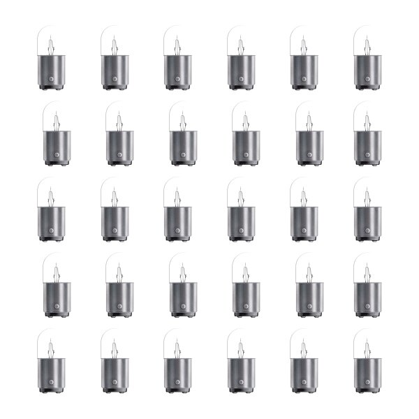 30 Glühlampen R5W 50lm OSRAM ORIGINAL METAL passend...